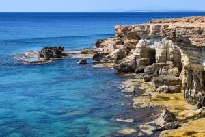 Drone flying in Cyprus