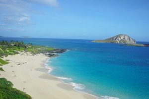 Flying Drone in hawaii